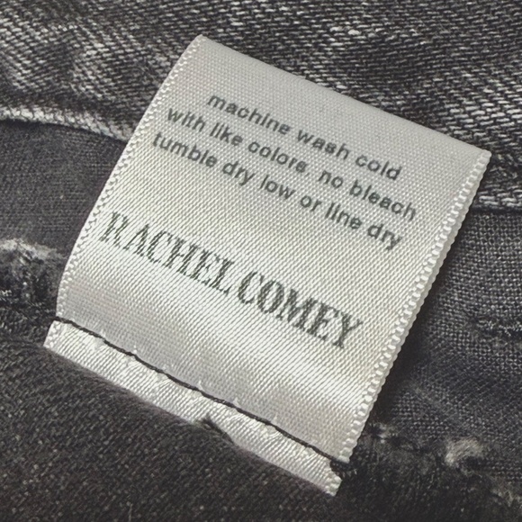 Rachel Comey Ticklers Jeans- Washed Black size 8 - Picture 4 of 4